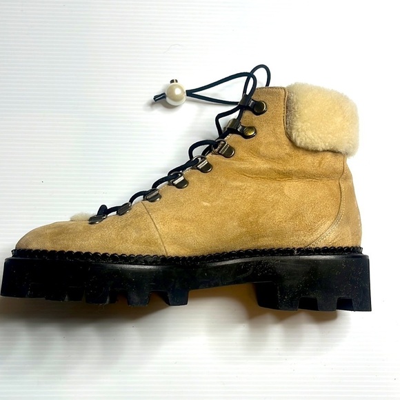 Nicholas Kirkwood DELFI Shearling Hiking Boot - Picture 10 of 11